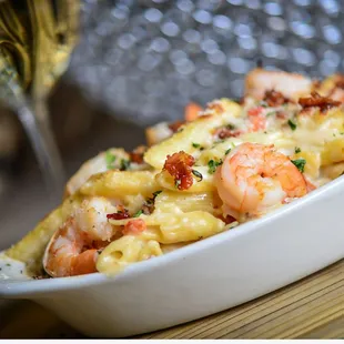 Shrimp White Pasta