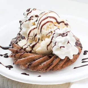 Churro Sundae