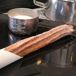 Authentic hand twisted churro