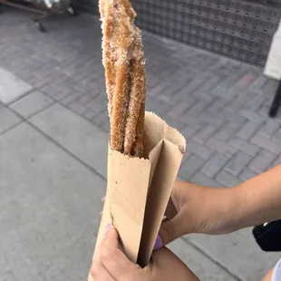 Authentic hand twisted Churro