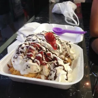 Funnel Cake Sundae (Fundae)