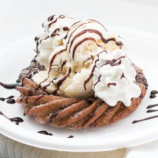 Churro Sundae