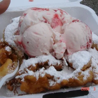 Funnel Cake Sundae (Fundae)