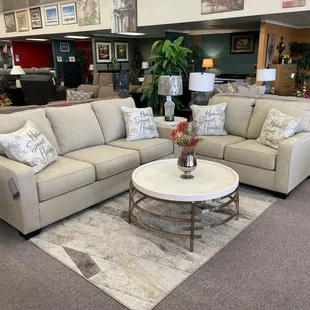 Ashley living room set.