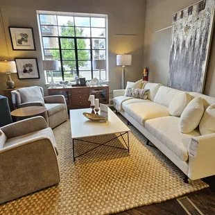 Koki Sofa with Wilmington chairs