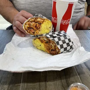Breakfast burrito