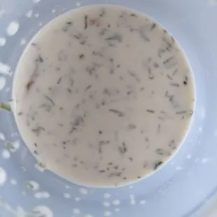 Ranch dressing. Sooooo good