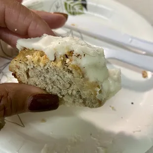 Scone...Dense, delectable, delicious!