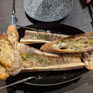 roasted bone marrow