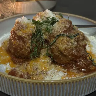 Mona 's Triple Threat Meatballs