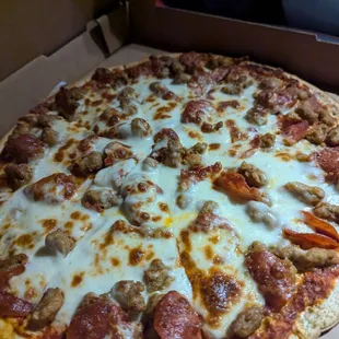 Cold pizza thanks to poor service