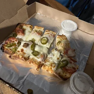 pizza, food