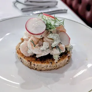 Chicago Restaurant Week 2024 - Bay shrimp toast