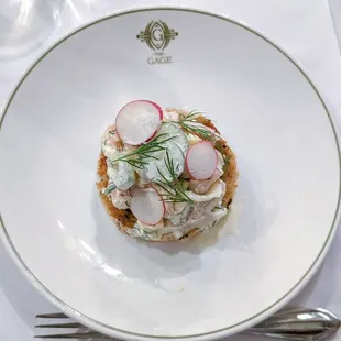 Chicago Restaurant Week 2024 - Bay shrimp toast