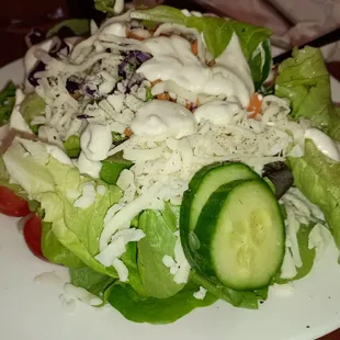 Side salad - excellent