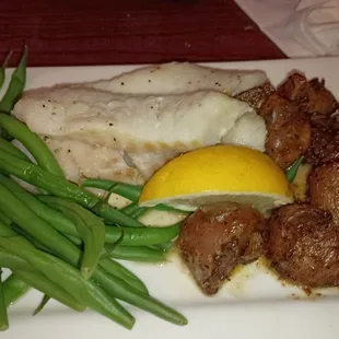 Cod dinner - excellent