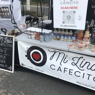 Mi Linda Cafecito. My salted caramel latte was delicious!