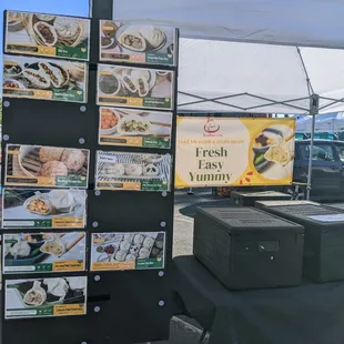 a display of fresh easy hummus