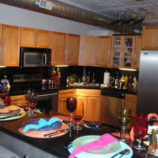 cooking parties in the loft