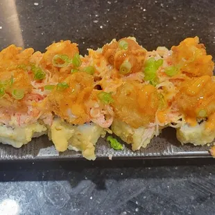 Chili shrimp roll