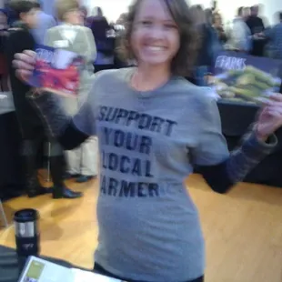 Repping local farmers