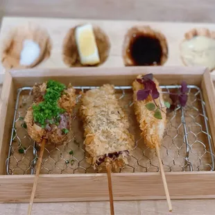 Beef Kushiage