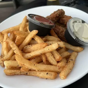 Lemon pepper chicken strips