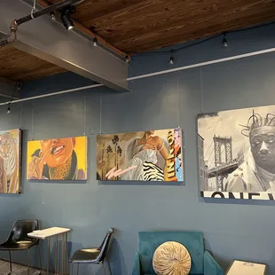 Art in the lounge