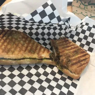 This Caprese Panini was delicious!!