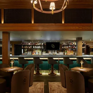 the interior of a restaurant