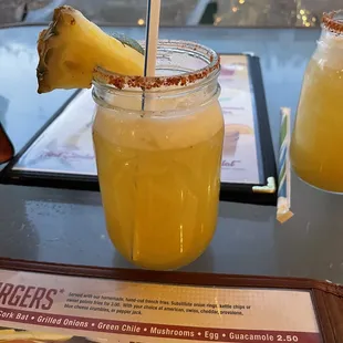 Pineapple and Vanilla Margarita