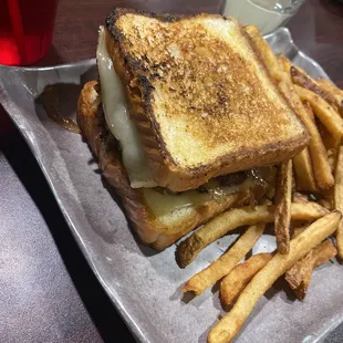 Patty melt &amp; watermelon jolly rancher shot