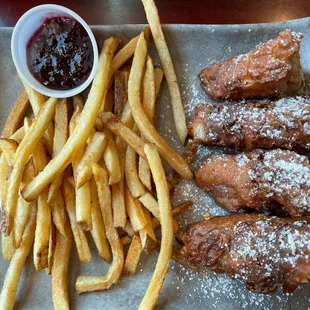 Hatch Green Chile Monte Cristo Sandwich