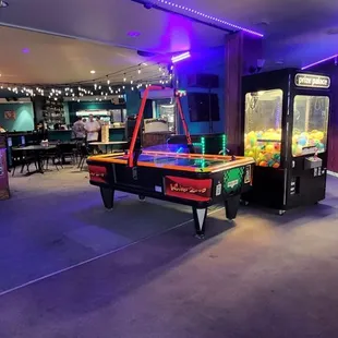 Some obviously already well loved but still great games the bar and stage area