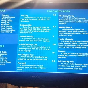 Menu 3/3