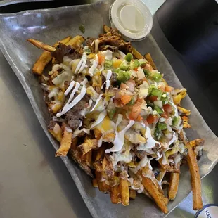 Carne asada fries.