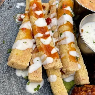 Mumbo Salmon Lettuce Wraps