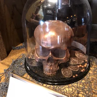 Chocolate skull