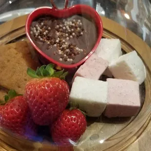 Chocolate fondue set