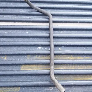 A hose fell out of my truck?