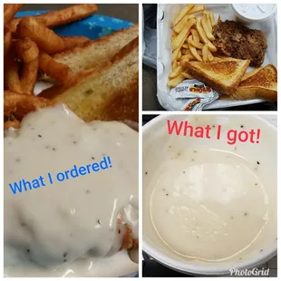 After seeing a picture of their chicken fried steak I decided had to try it! Boy was I disappointed! Inedible food with bleach in the gravy