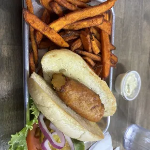 Fish sandwich