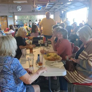 Busy place with great food.