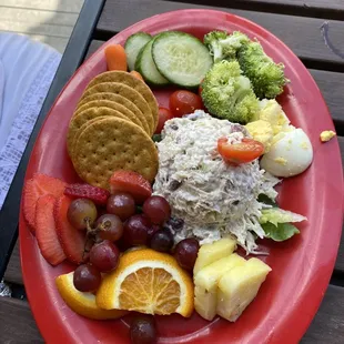Chicken salad plate