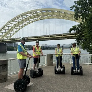 share history and a new experience We booked the Riverwalk Segway tour our guide. Brett was fantastic.