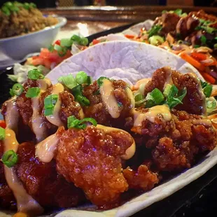 Sweet &amp; Spicy Asian Shrimp Tacos