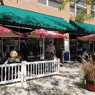 Outdoor seating