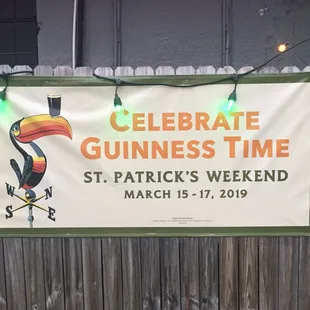 Another come here and party sign