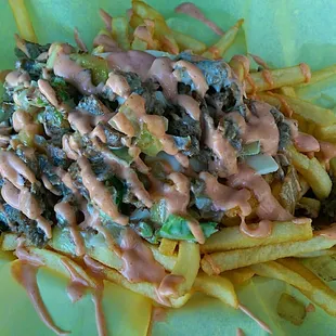 Philly Cheesesteak Fries $7