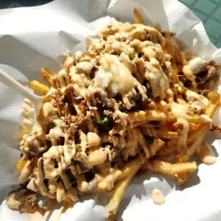 Philly cheese fries